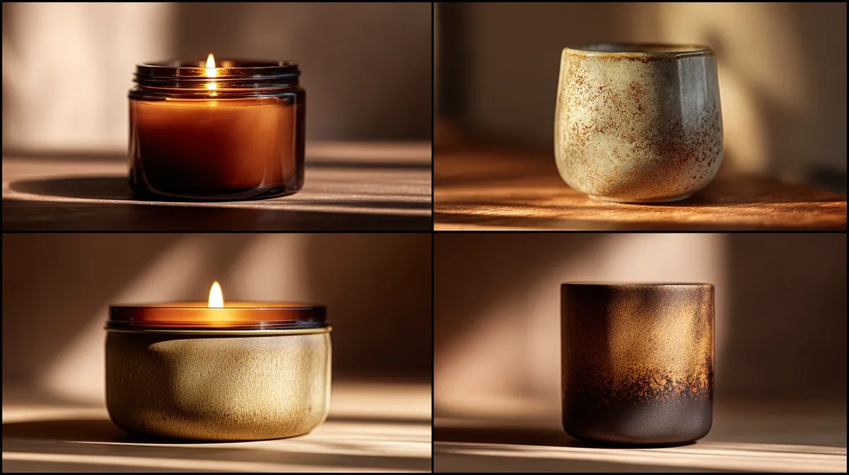 Quel contenant choisir pour ses bougies maison