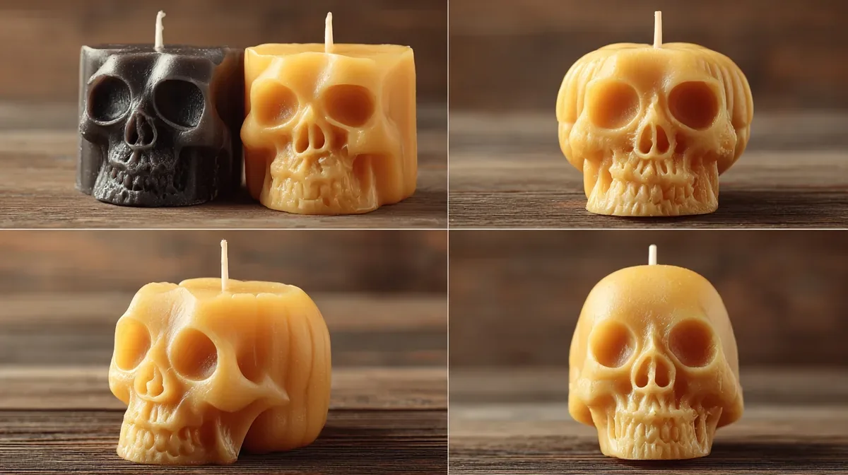 5 idées de bougies d'Halloween