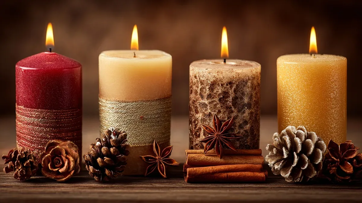 4 idées de bougies décoratives pour les fêtes