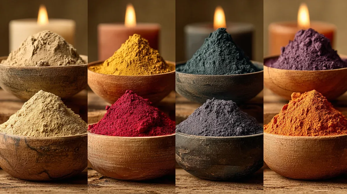 Colorants pour bougies : naturels, synthétiques et comment les utiliser